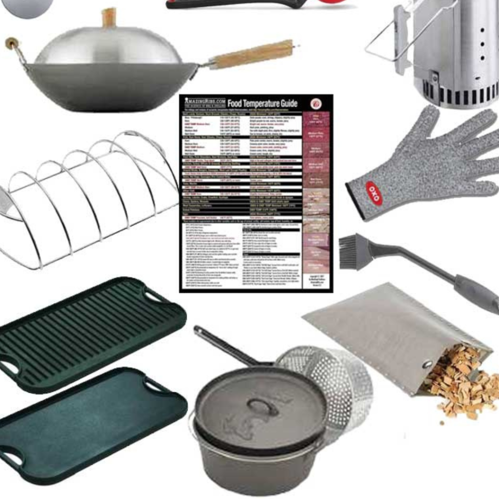 "barbecue equipment and tools"