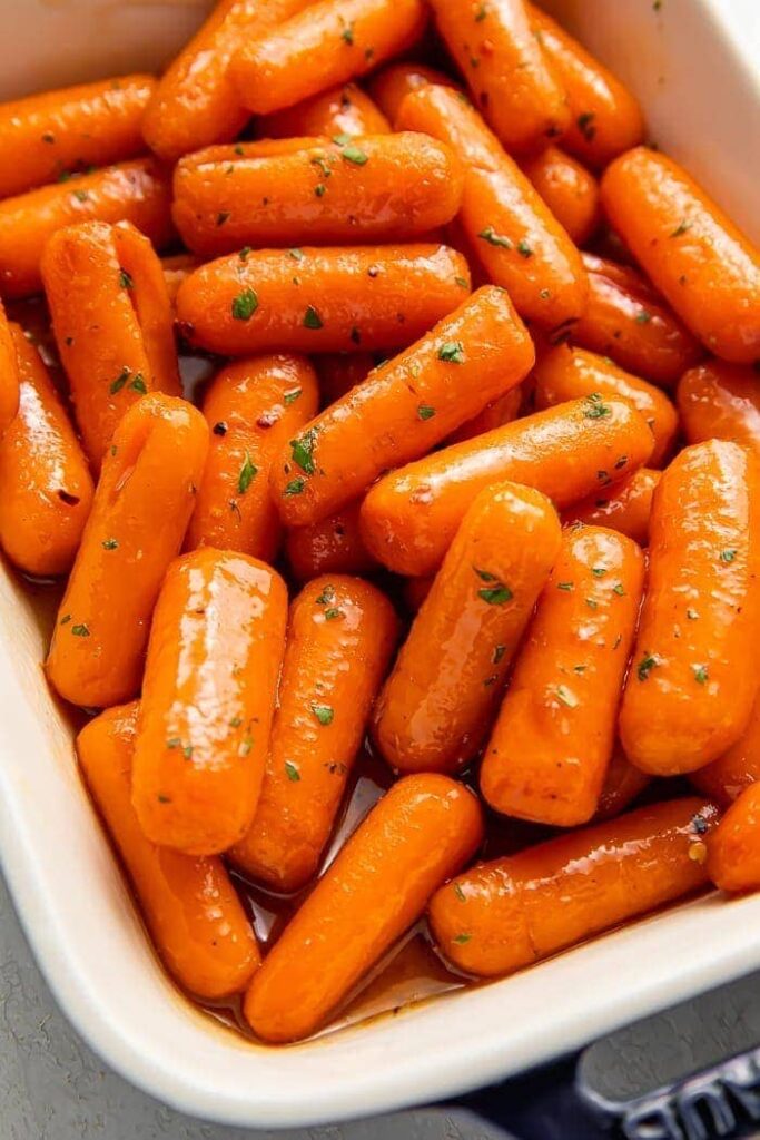 Coconut Glazed Baby Carrots