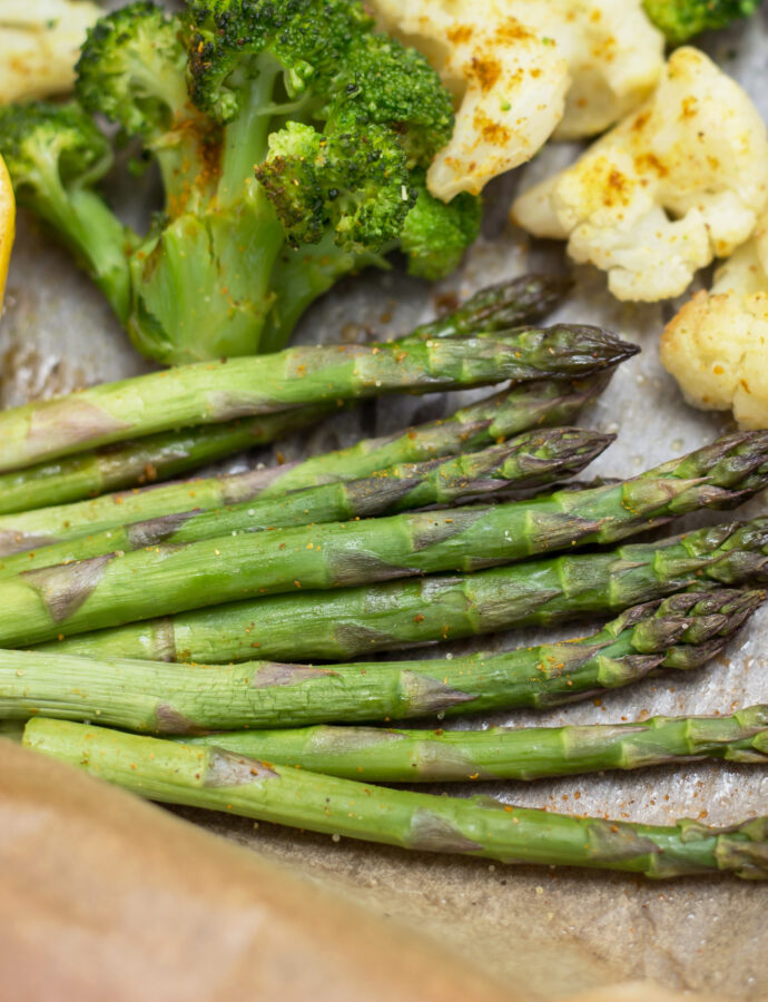 Roasted Cauliflower and Asparagus: A Delicious and Nutritious Veggie Duo