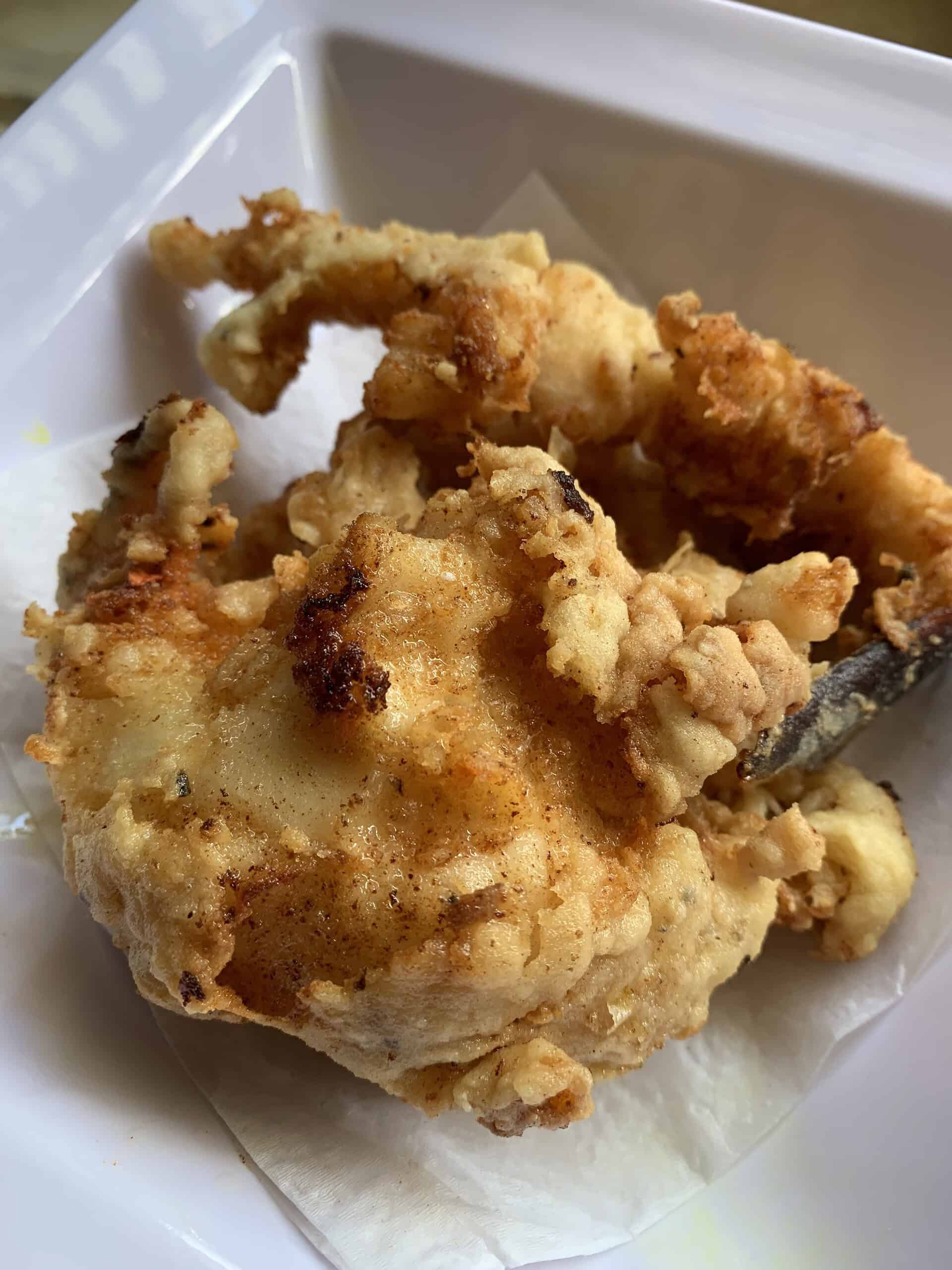 Conch fried in a batter