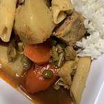 Bahamian Orka Soup with Barefoot Rice