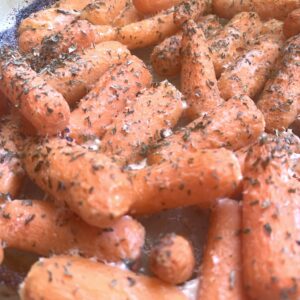 Coconut Glazed Baby Carrots