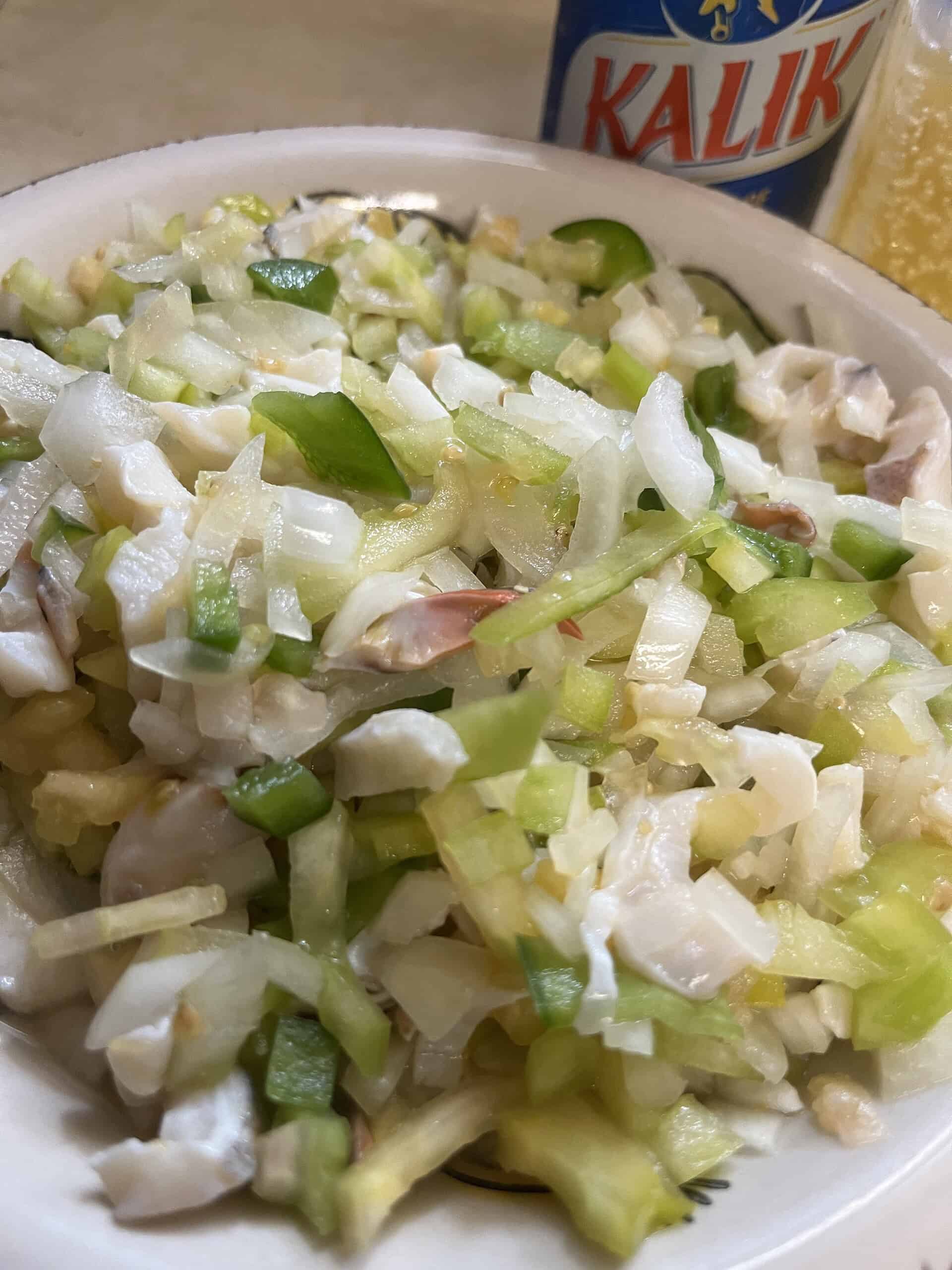 Traditional Bahamian Conch Salad